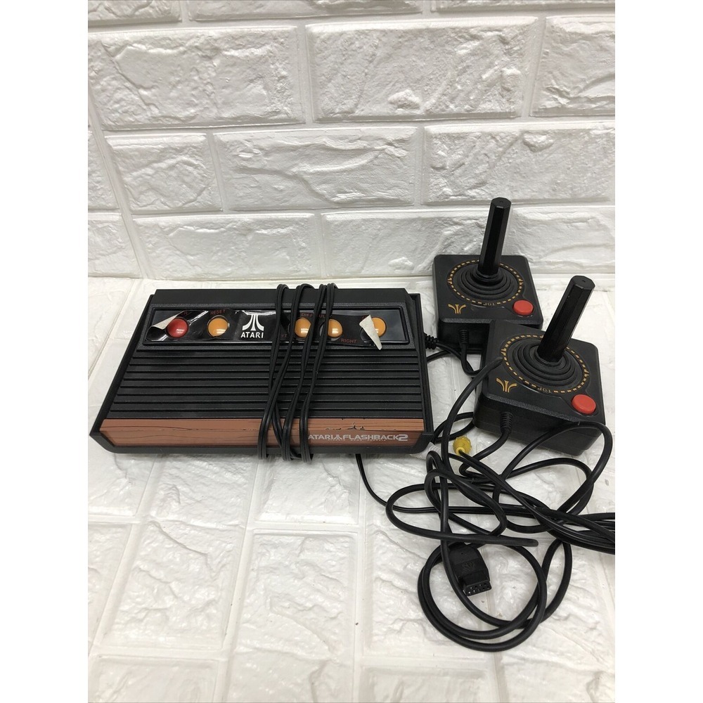 Atari Flashback2 with 2 Controllers Flashback TWO UNTESTED